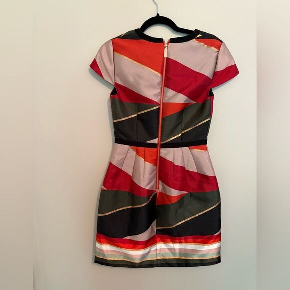 Ted Baker Multicolor Geometric Dress - Picture 3 of 4